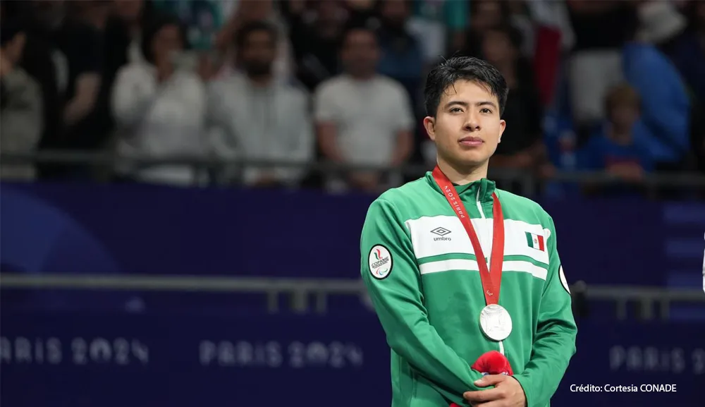 Luis Mario Nájera conquista medalla en los Paralímpicos de París 2024