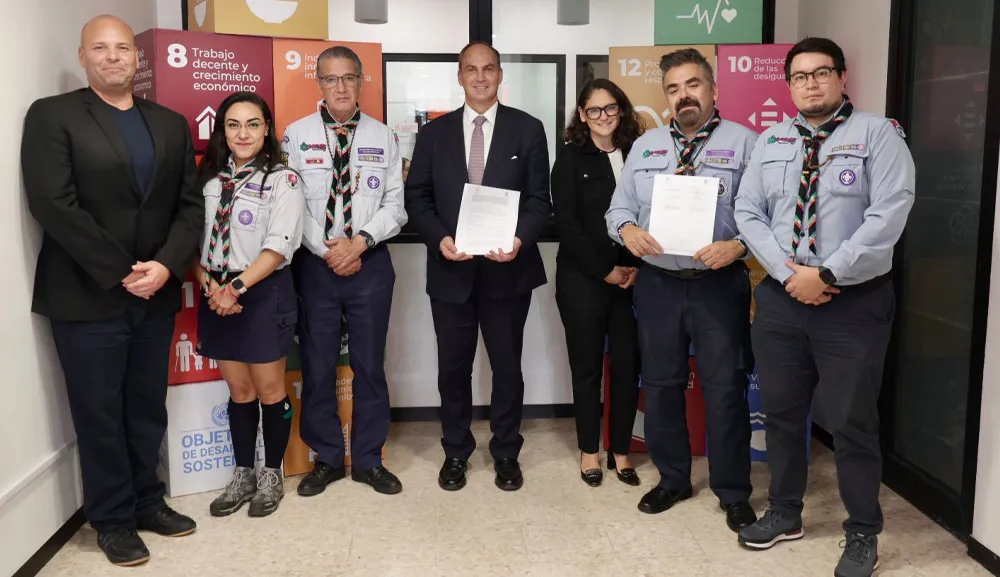 Firmamos convenio con los Scouts de México