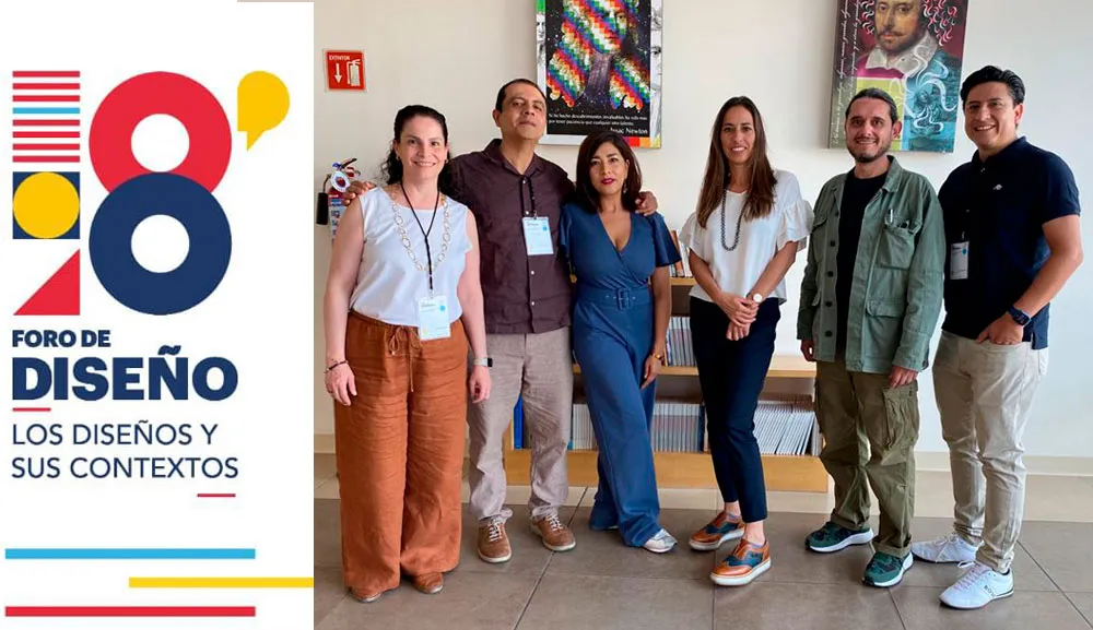 Coordinadores de la Facultad de Diseño asisten al 8º Foro de Diseño en Puebla