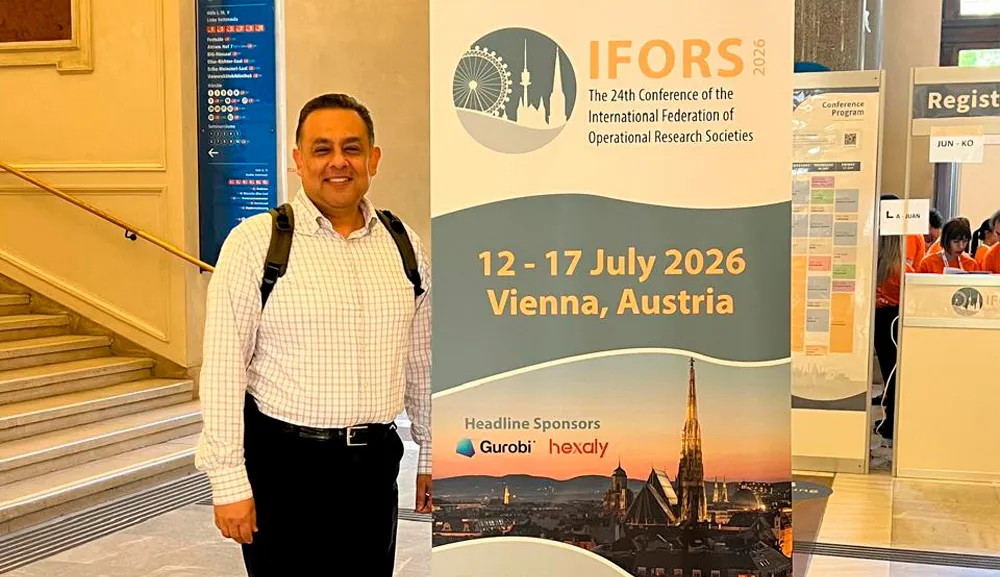 El Dr. Francisco Trejo presenta investigación sobre cadenas de suministro en Viena