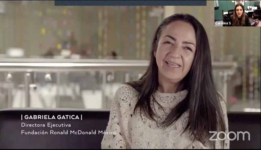 Gabriela Gatica comparte los apoyos sociales de la Fundación Infantil Ronald McDonald México