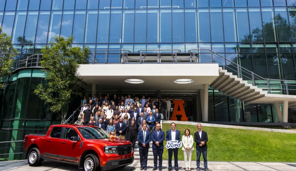 Ford y Anáhuac fortalecen su alianza con una Maverick Híbrida para Anáhuac LABS 