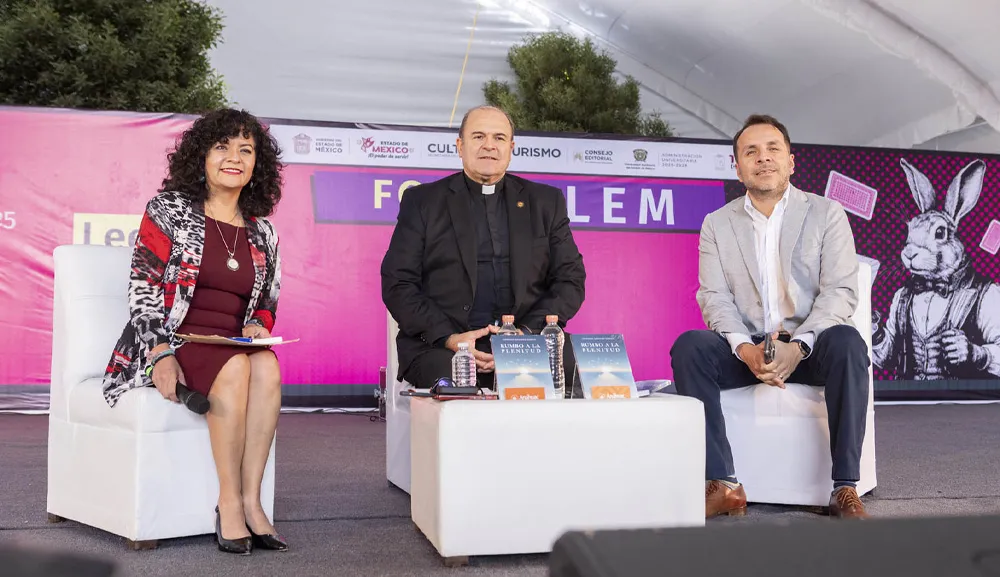 El Dr. Cipriano Sánchez García, L.C., presenta su libro Rumbo a la plenitud en la FILEM 2025