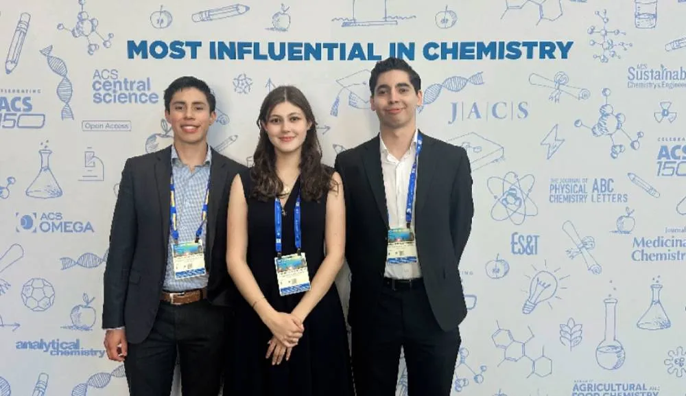 Alumnos de Ingeniería destacan en la élite científica del ACS Spring 2026