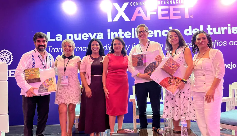 Presentamos la Gran Visión del Turismo en México al 2050 en el Congreso Internacional AFEET