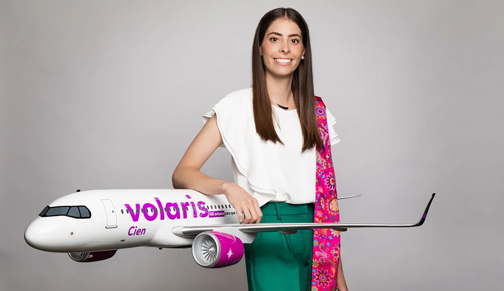 María Mendizabal, líder Anáhuac que ha llegado más allá de las nubes con Volaris