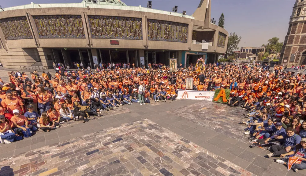 The Anahuac Community participates in the Pilgrimage to the Basilica of Guadalupe 2025