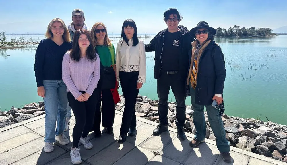 Alumnos de Arquitectura visitan el Parque Ecológico del Lago de Texcoco
