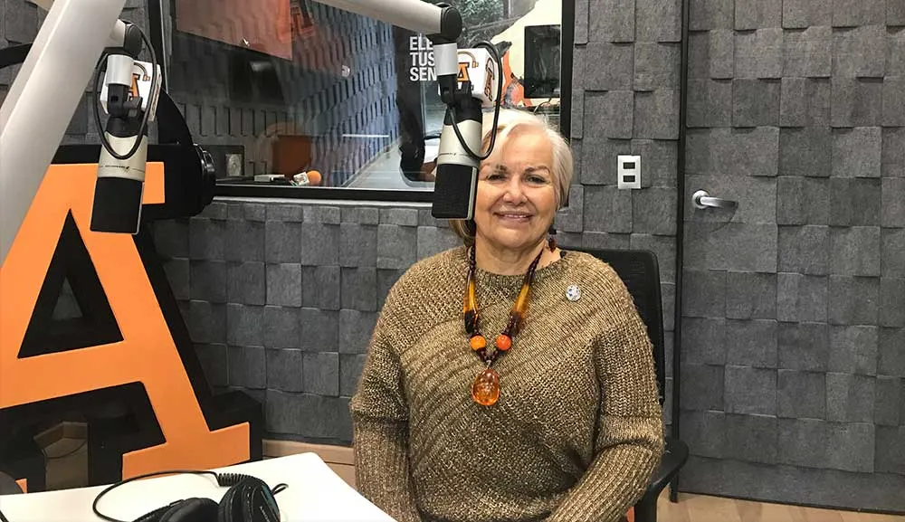 Presidenta de la Asociación Nacional de Locutores de México visita Radio Anáhuac