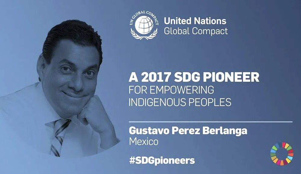 Reconoce Naciones Unidas a nuestro académico Gustavo Pérez como pionero del desarrollo sostenible