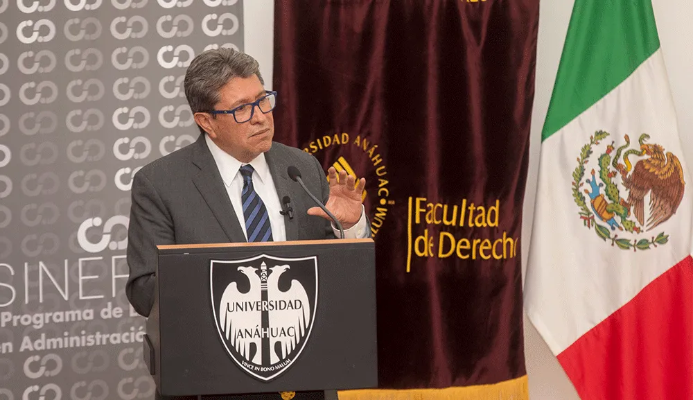 El senador Ricardo Monreal presenta Las grandes reformas para el cambio de régimen