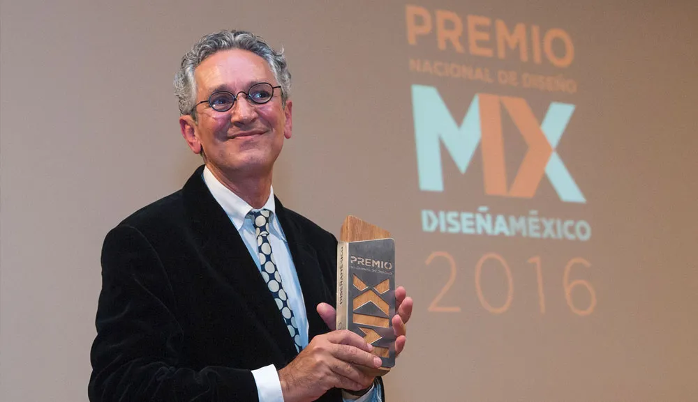 Felicitamos a nuestro director de la Escuela de Diseño, Premio Nacional de Diseño: Diseña México