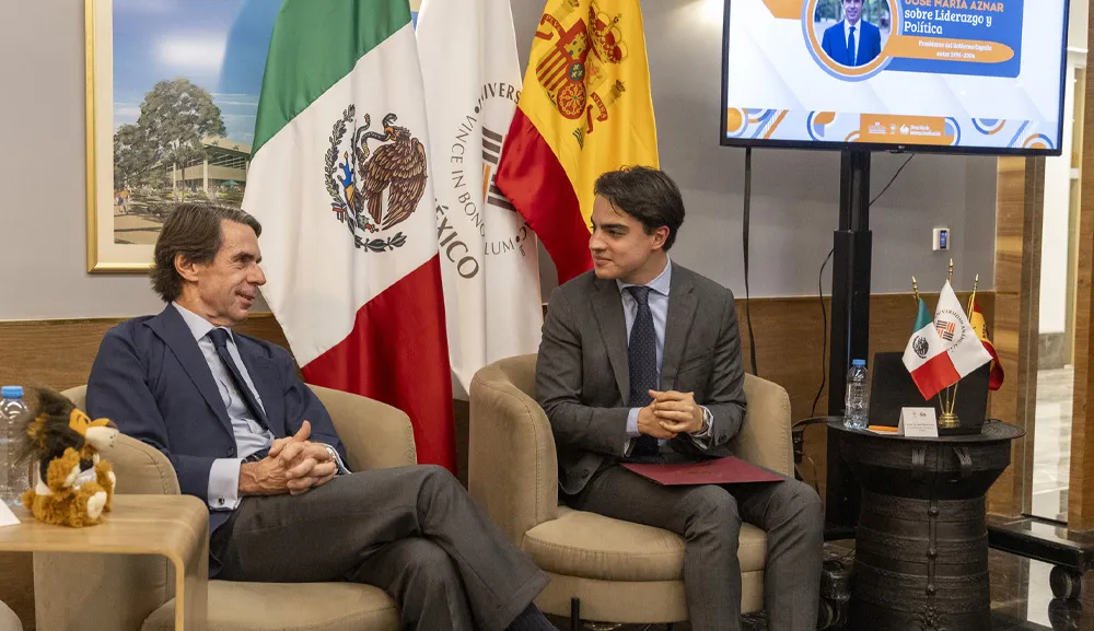 José María Aznar comparte perspectivas sobre Liderazgo y Política en la Universidad Anáhuac