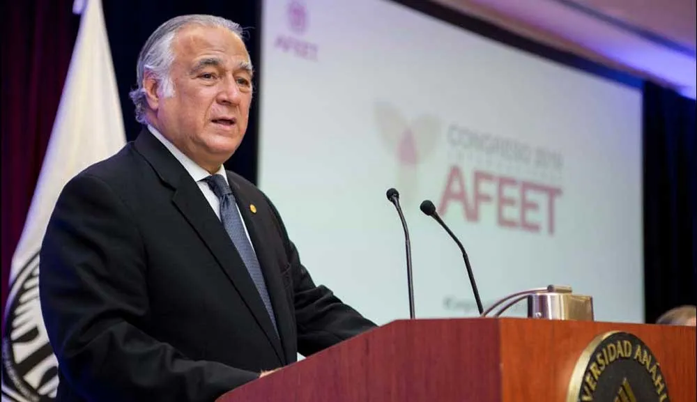 El secretario de Turismo, Miguel Torruco, inaugura Congreso de Turismo en la Anáhuac