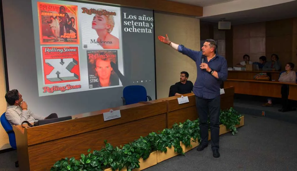 La Revista Rolling Stone México de visita en nuestra Universidad