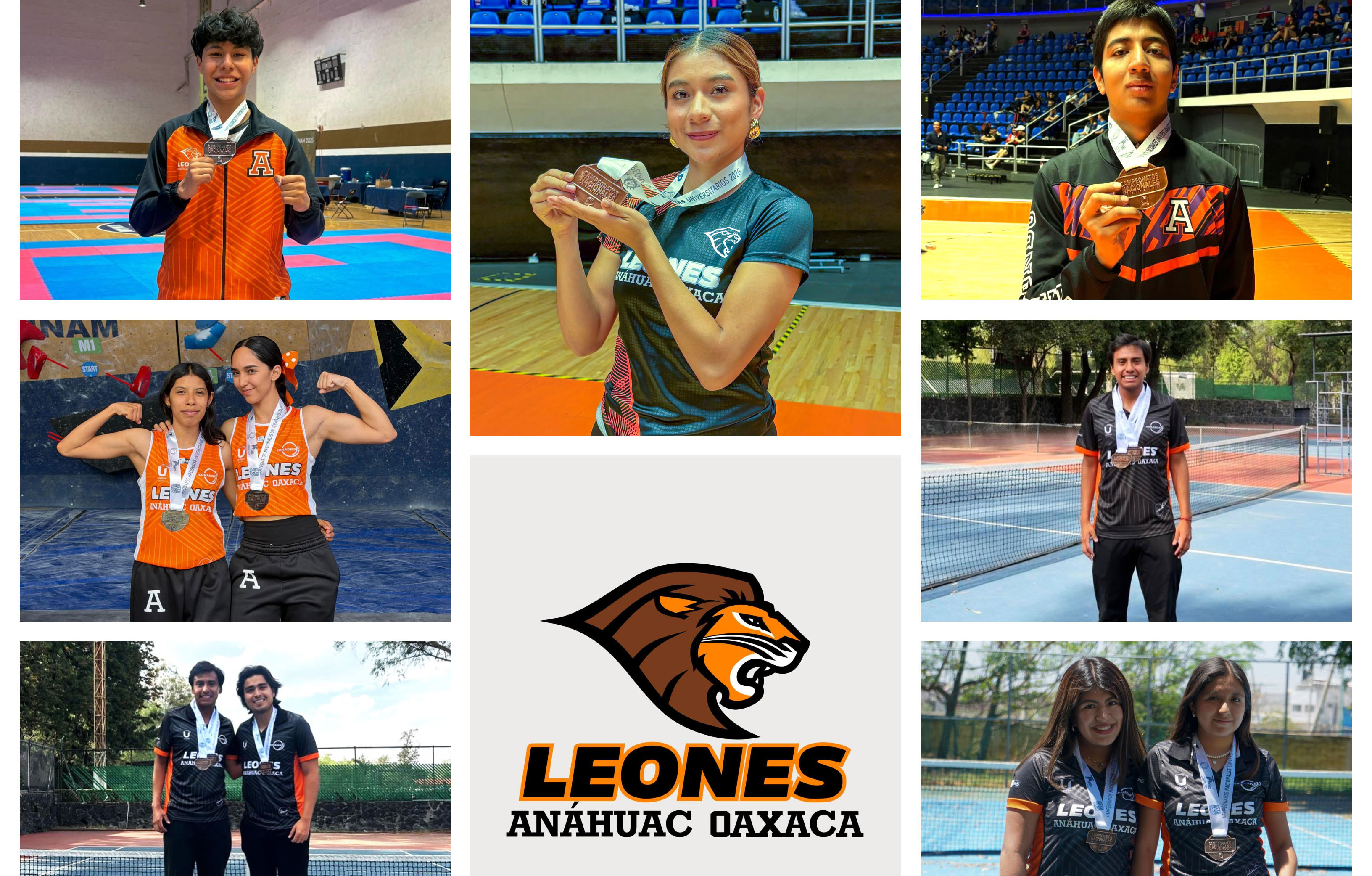 Leones Anáhuac Oaxaca en el medallero nacional de la ANUIES 2026