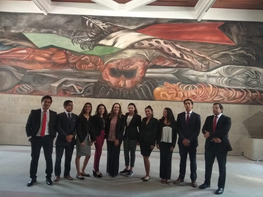 Alumnos de Derecho de la Anáhuac Puebla visitan la SCJN