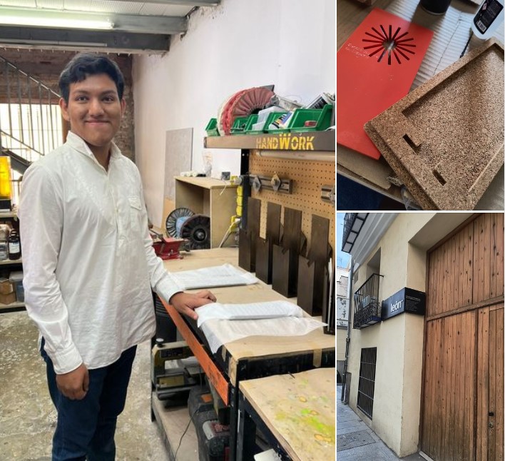 Alumno de la Anáhuac Puebla fortalece su formación académica en la Escuela Superior de Diseño de Valencia