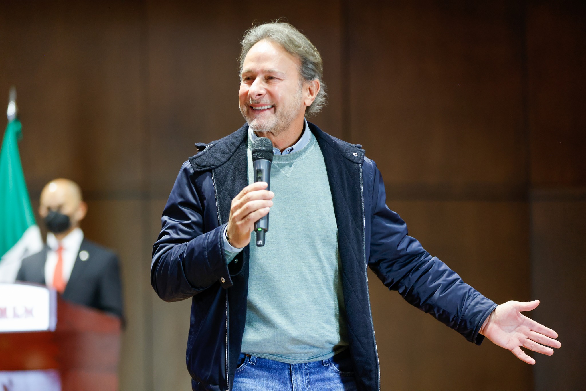 La máxima autoridad de gastronomía en México, Marco Beteta visita la Anáhuac Puebla