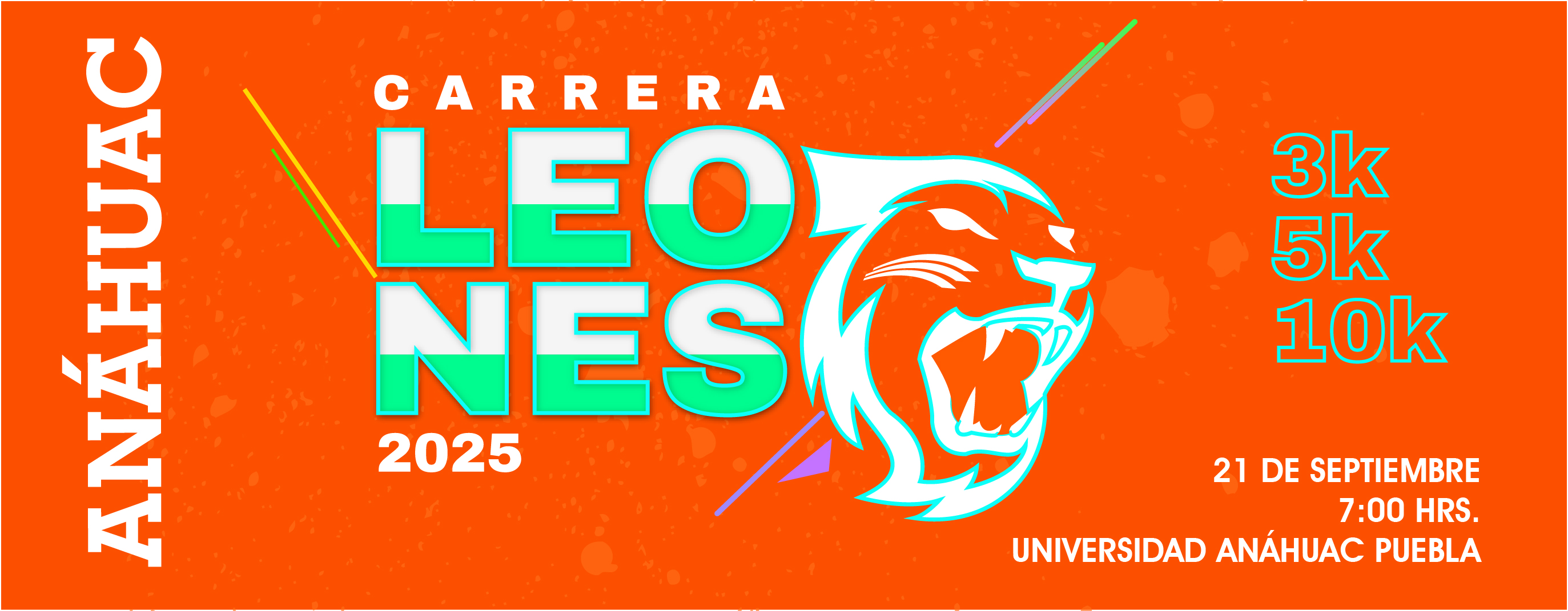 Corre, vive y celebra en la Carrera Leones 2025 de la Anáhuac Puebla