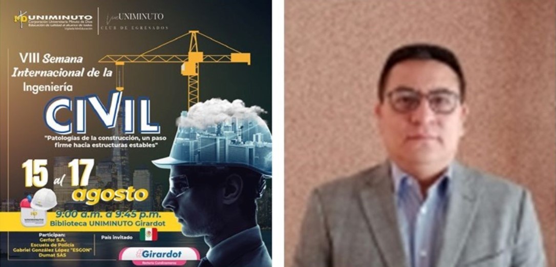 Docente de la Anáhuac Puebla participa en la VIII Semana Internacional de Ingeniería Civil
