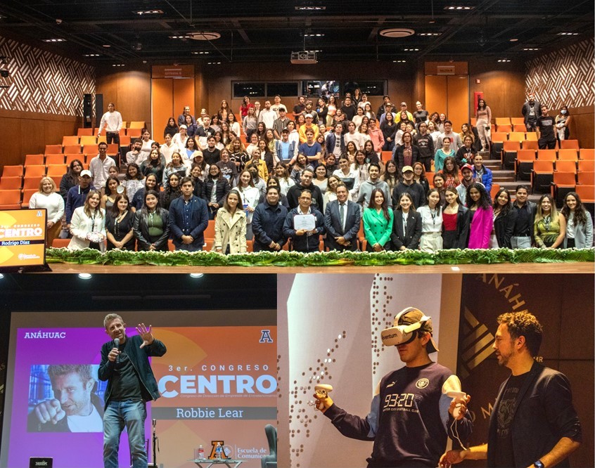 Anáhuac Puebla realiza congreso "CENTRO", el entretenimiento como elemento armónico de la sociedad