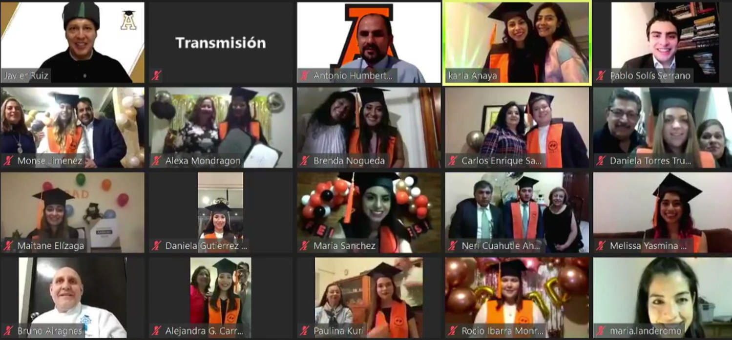 De manera virtual, Anáhuac Puebla celebra Graduación 2020