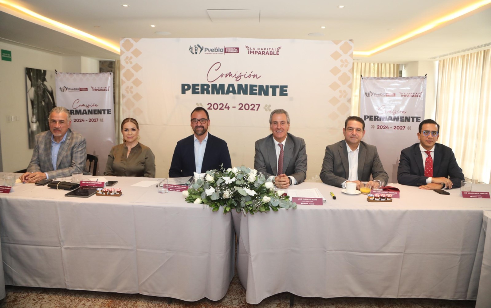 Rector de la Anáhuac Puebla presente en la Comisión Permanente de Puebla
