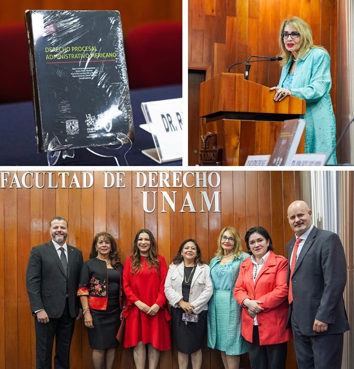 Presentación del libro "Derecho Procesal Administrativo Mexicano" destaca colaboración de la Mtra. María de Lourdes Dib de la Anáhuac Puebla