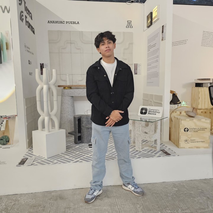 Estudiante de la Anáhuac Puebla es finalista del Concurso Nacional de Diseño Dimueble 2025