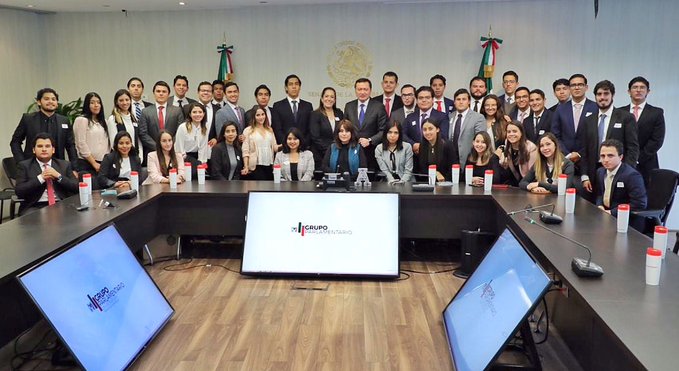 Encuentro académico de la Escuela de Derecho en el Senado de la República Mexicana
