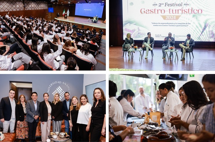 Líderes de emprendimiento del 2° Festival Gastro- turístico inspiran a futuras generaciones de la Anáhuac Puebla