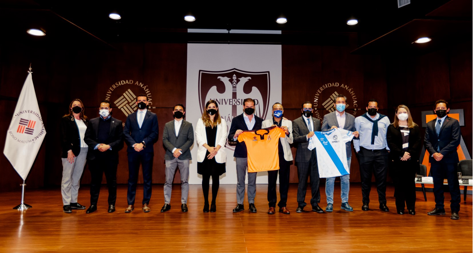 Firman convenio de colaboración Club Puebla y la Universidad Anáhuac Puebla