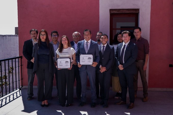 Anáhuac Puebla y Ayuntamiento firman convenio por el patrimonio y diseño urbano