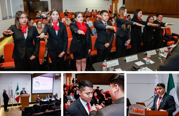 Compromiso y Liderazgo principales motores en la instalación de la novena mesa del IMEF Capítulo Universitario Anáhuac Puebla