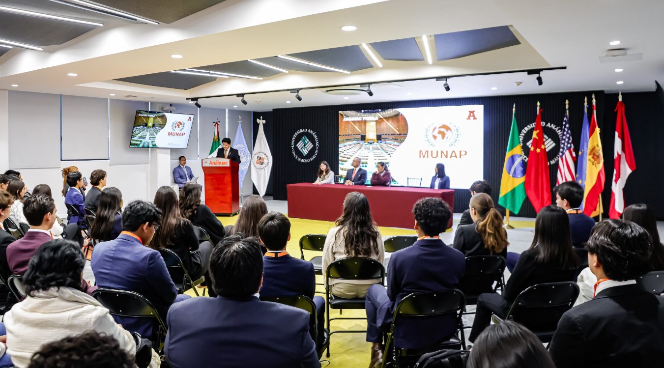 Anáhuac Puebla reúne a estudiantes en MUNAP 2026 para debatir retos globales