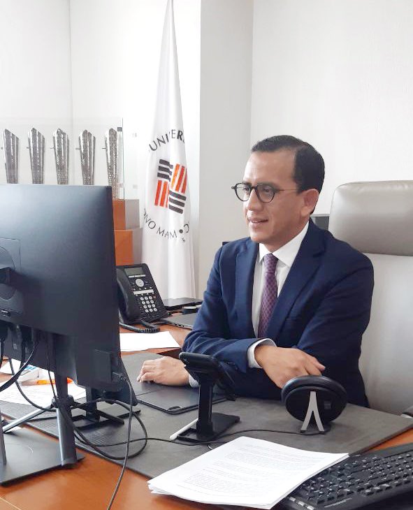 Rector de la Anáhuac Puebla rinde su primer informe como Presidente del Consejo Directivo de FIMPES