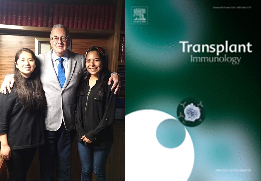 Dr. Guillermo José Ruiz Argüelles y alumnas de la Anáhuac Puebla publican artículo en la Revista Transplant Immunology