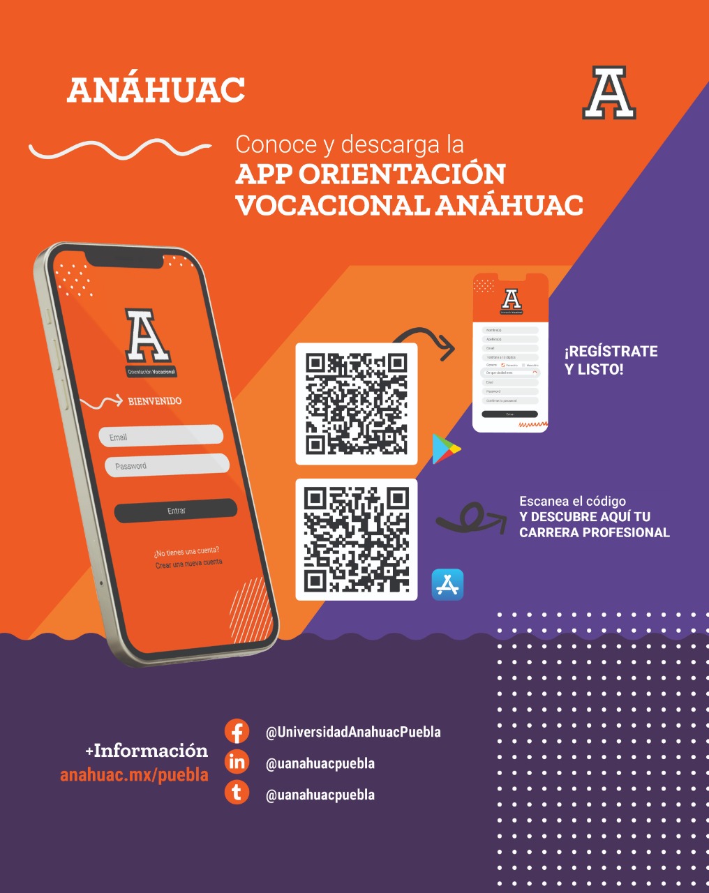Anáhuac Puebla lanza la primera aplicación digital de Orientación Vocacional para preuniversitarios
