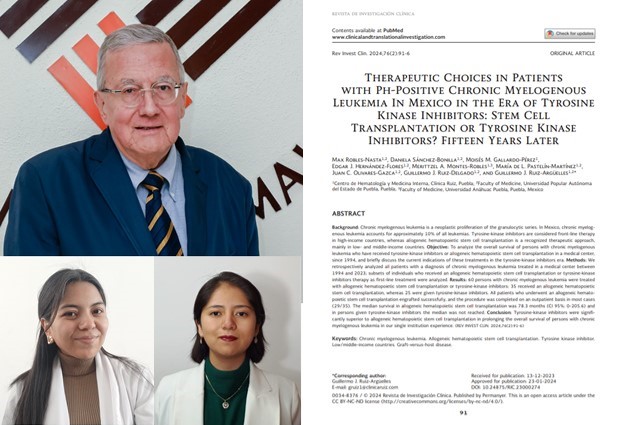 Anáhuac Puebla colabora en la investigación sobre Leucemia Mieloide