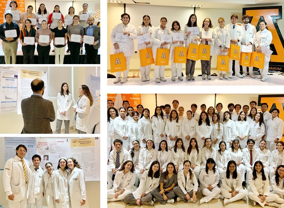 Escuela de Ciencias de la Salud de la Anáhuac Puebla realiza exitoso V Concurso de Carteles de Investigación