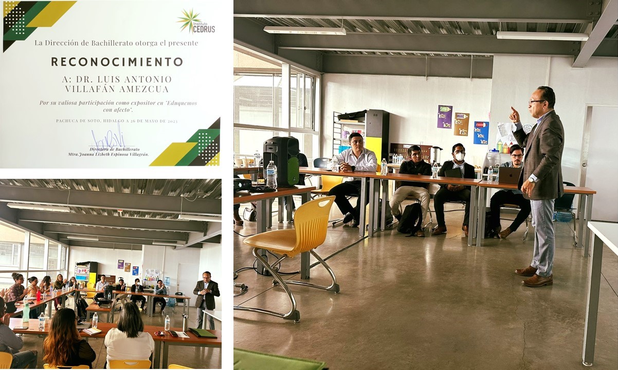 Dr. Luis Villafán de la Anáhuac Puebla imparte exitoso taller "Eduquemos con afecto"