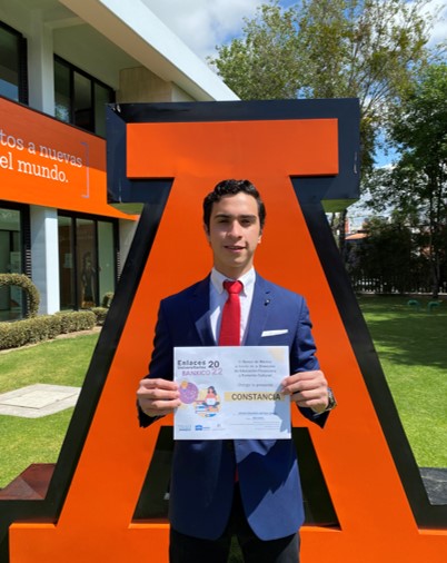 Alumno de la Anáhuac Puebla es elegido como Enlace Universitario con el Banco de México