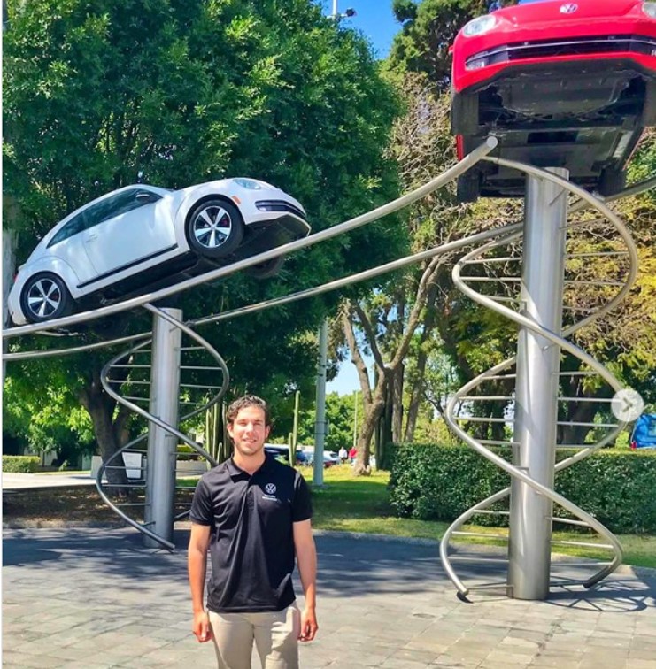 Estudiante de la Anáhuac Puebla obtiene una beca de VW en Alemania
