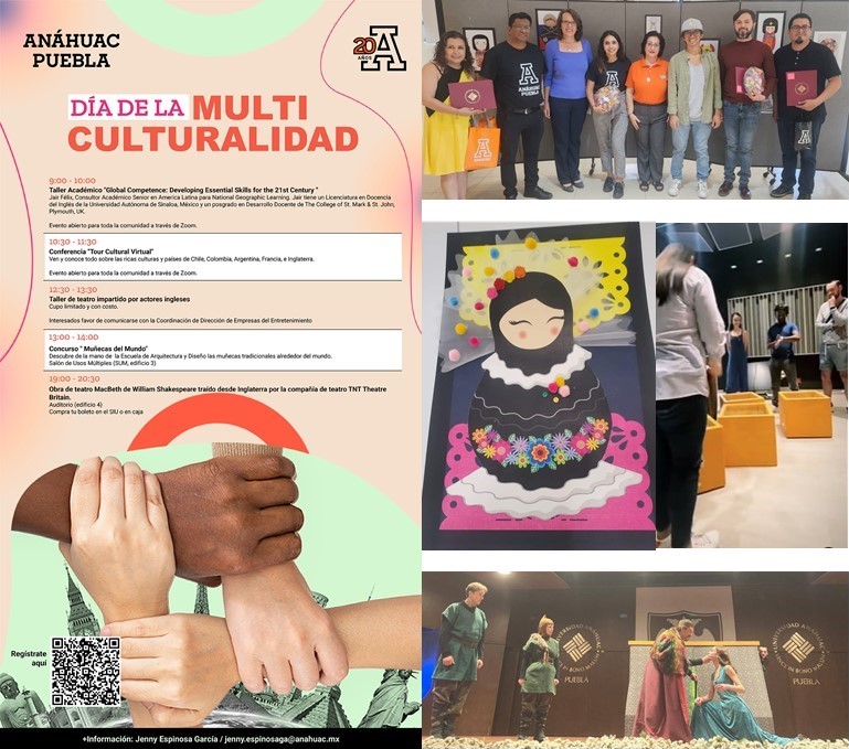 Celebración de la 2° edición del Día de la Multiculturalidad en la Anáhuac Puebla