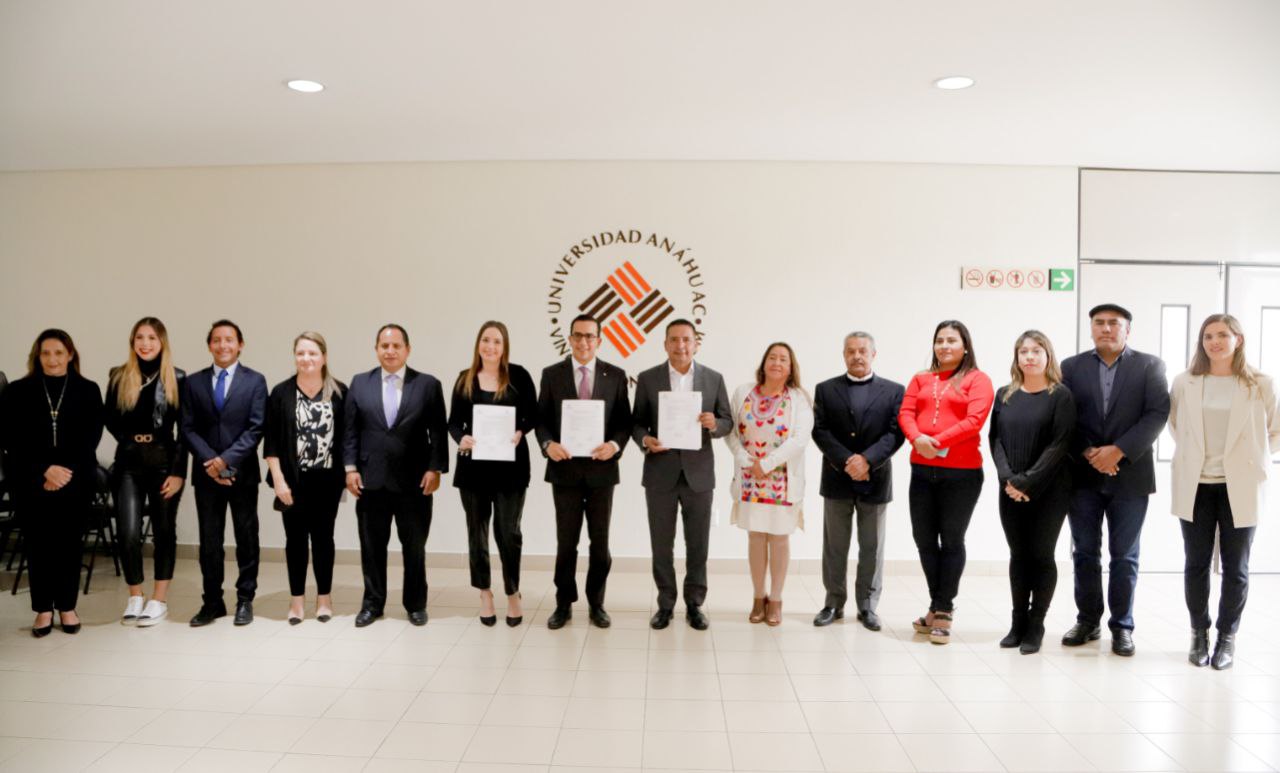 Ayuntamiento de San Andrés Cholula y Anáhuac Puebla se reúnen para compartir avances de la Seguridad Universitaria