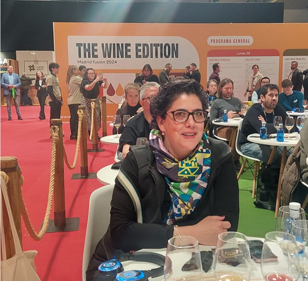 Sommelier Mónica Pimienta comparte su experiencia en FITUR y Madrid Fusión 2024.