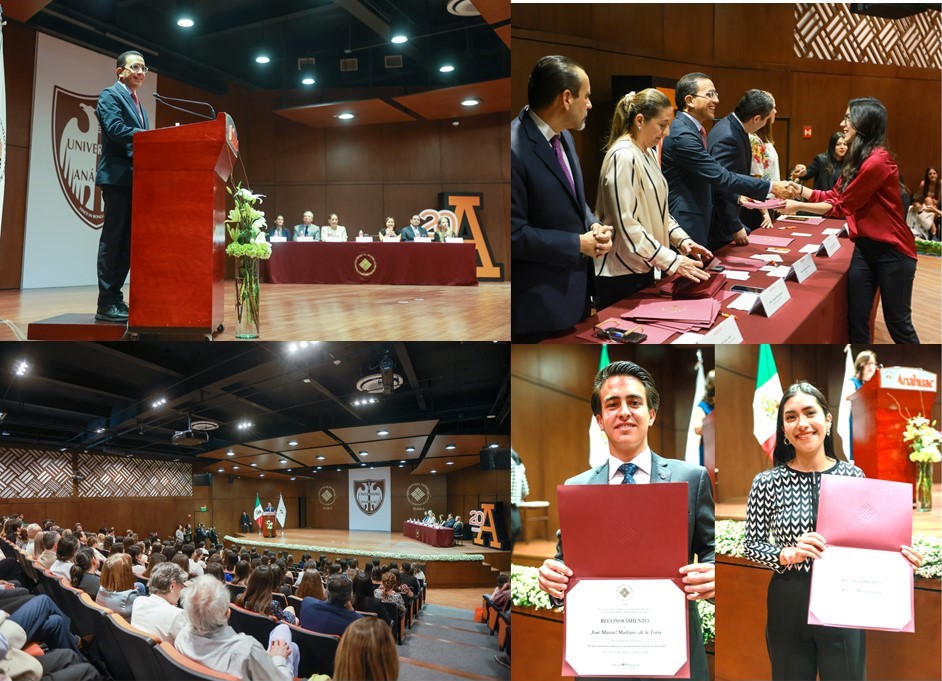 Anáhuac Puebla reconoce a jóvenes estudiantes en los "Premios a la Excelencia"