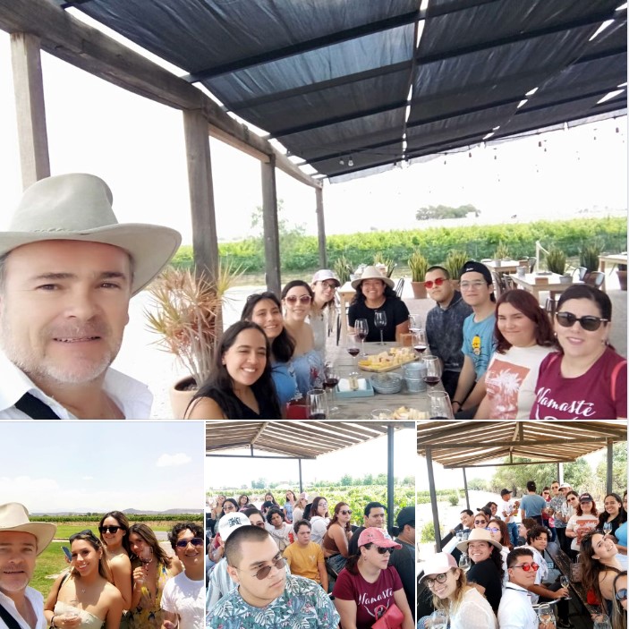 Alumnos de Turismo Internacional y Gastronomía viven experiencia única en la Ruta del Vino y Queso en Querétaro