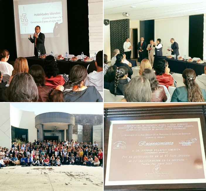 Coordinador de la Anáhuac Puebla participa en el VI Foro Docente